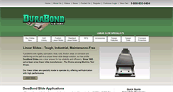Desktop Screenshot of durabondslide.com